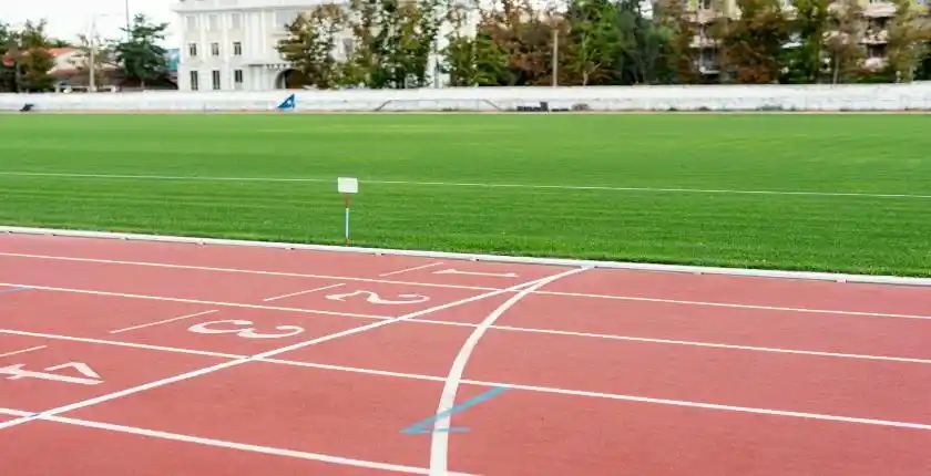 running track field